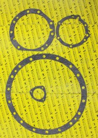 Комплект прокладок заднего моста МАЗ (без дисковых колес) (4шт.) - 103611 (1) - копия